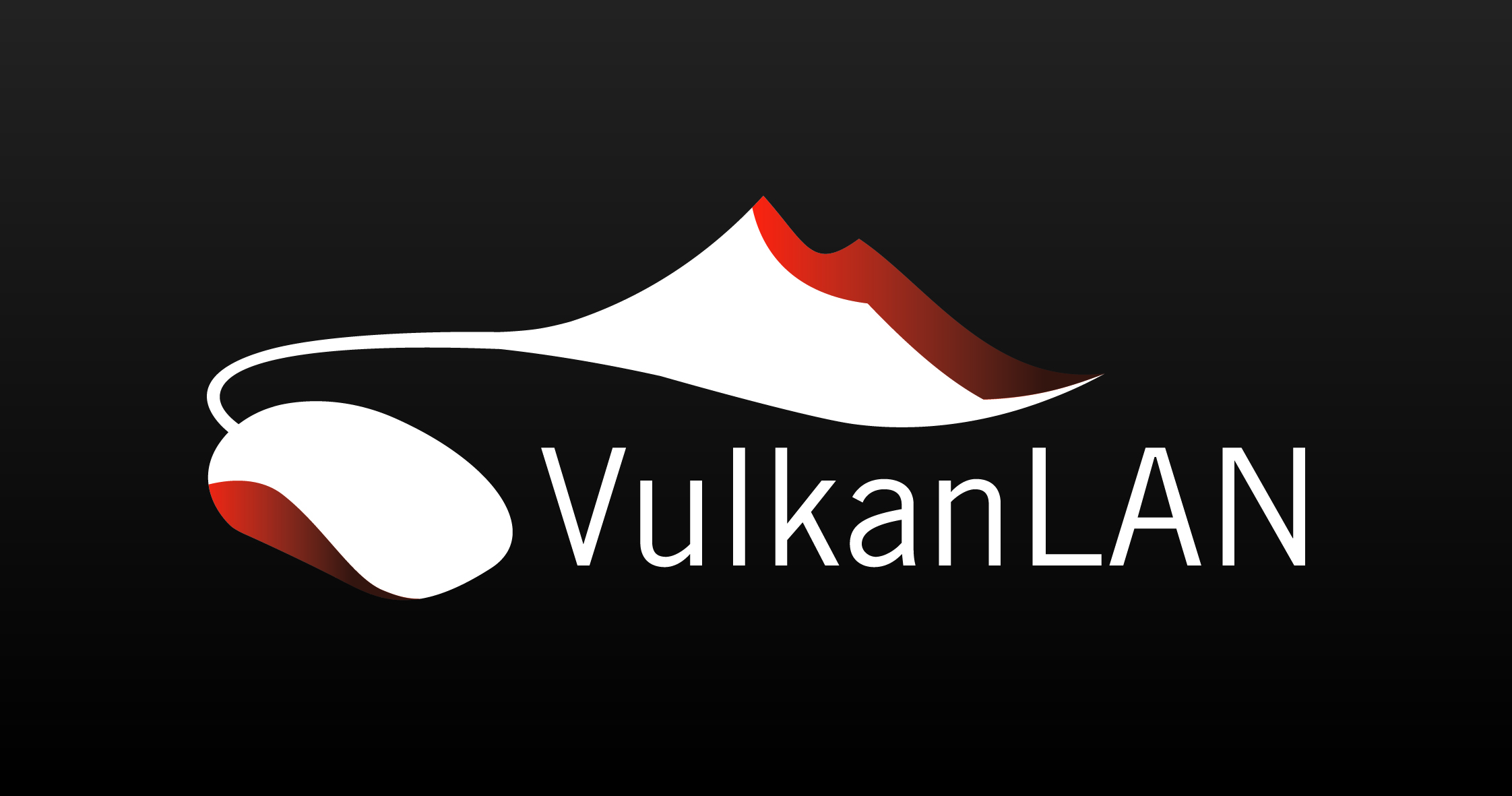 Vulkanlan Logo negativ huge